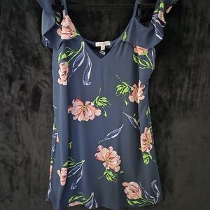 Off shoulder floral dress